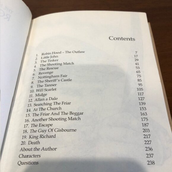 The Merry Adventures Of Robin Hood Hardcover Book - Picture 8 of 12